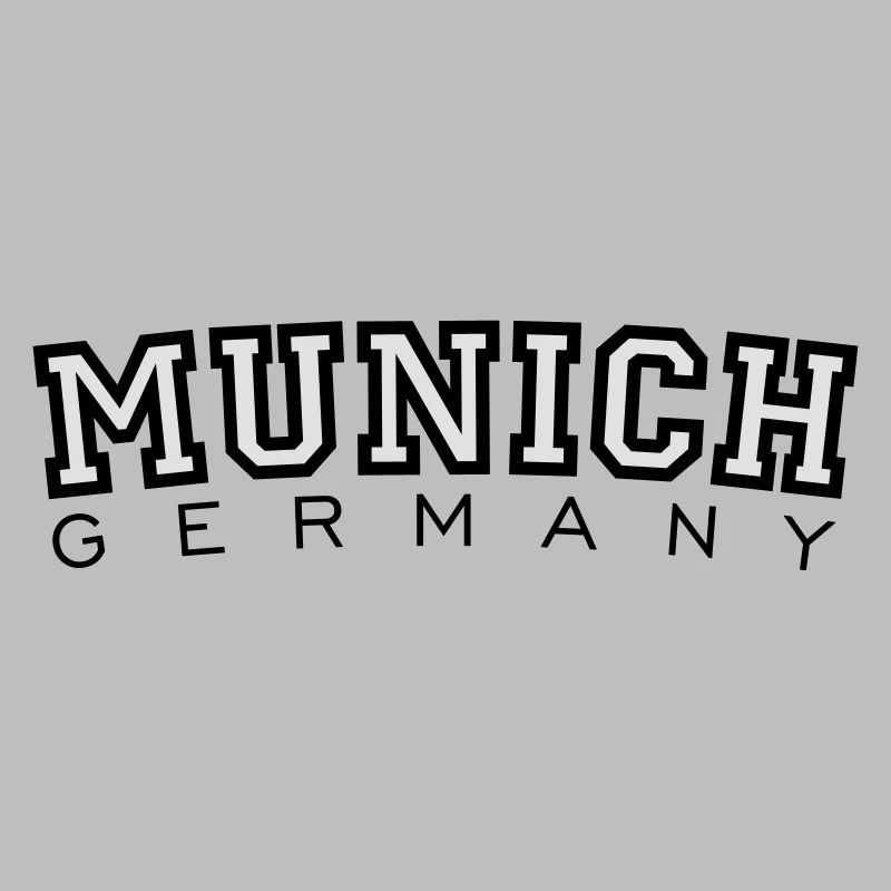 Munich Germany Black & White