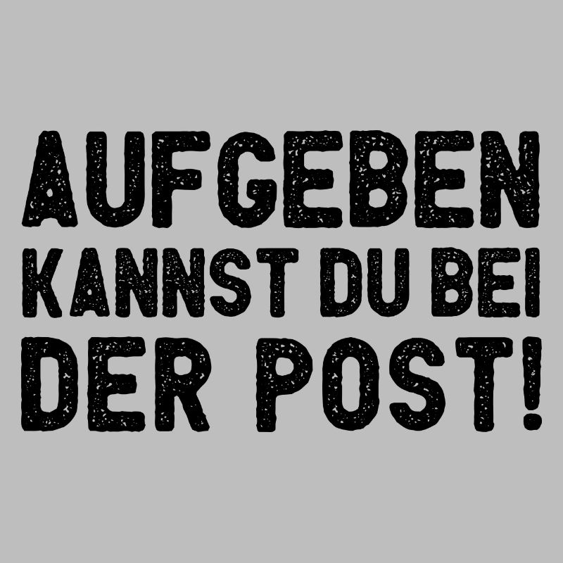 Vous pouvez abandonner à la poste