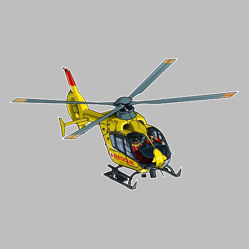 Rettungs Hubschrauber, Helicopter