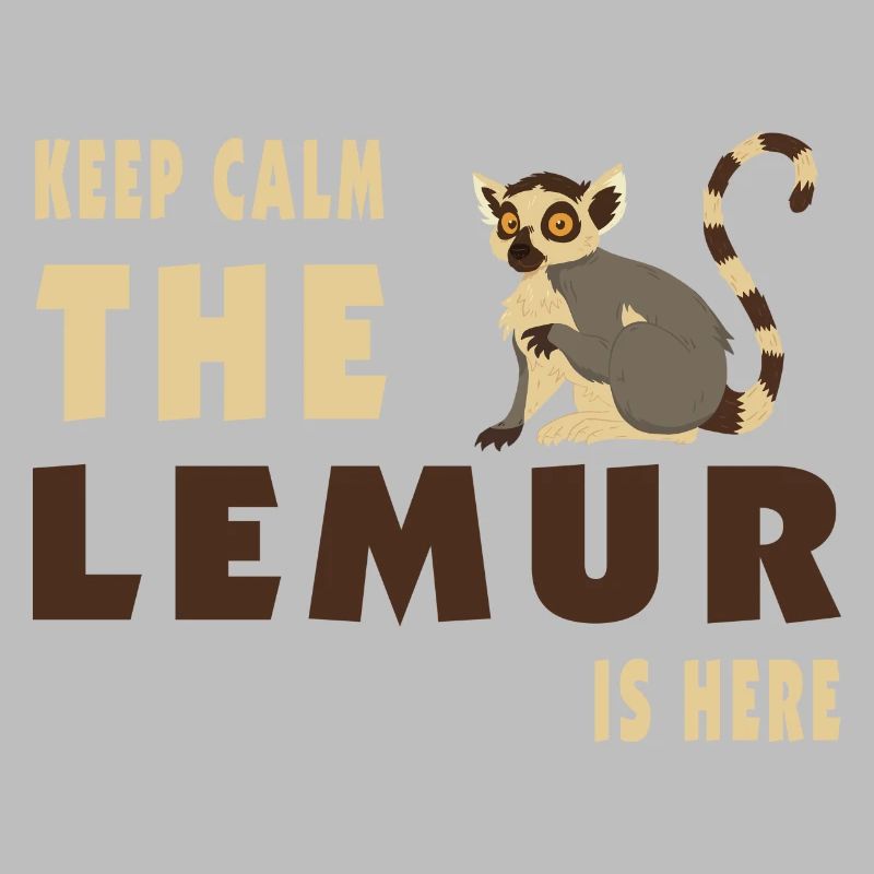 Keep Calm Lemur is here / Cadeau