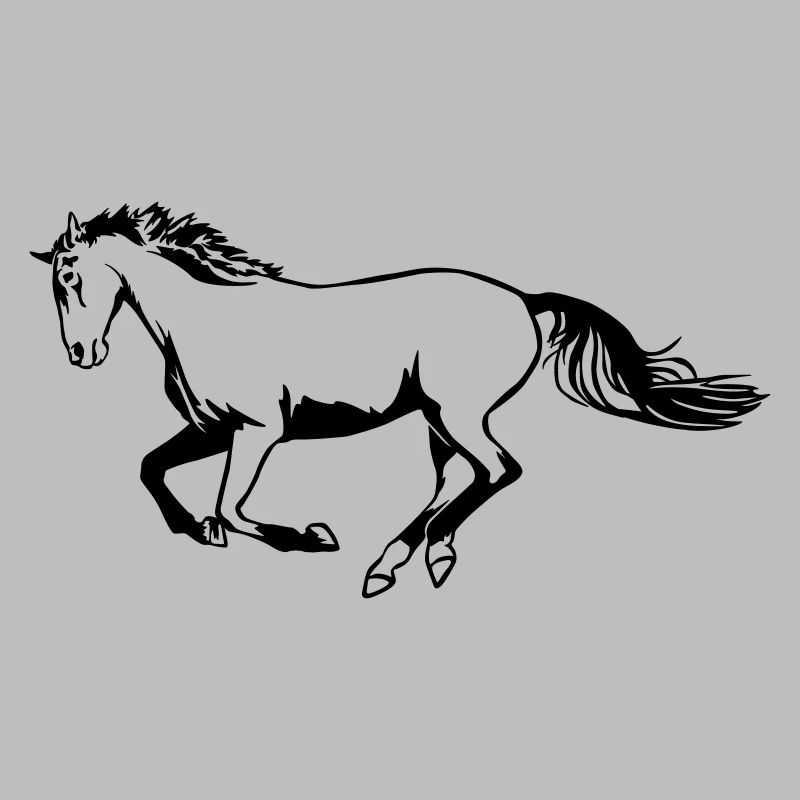 Galloping horse