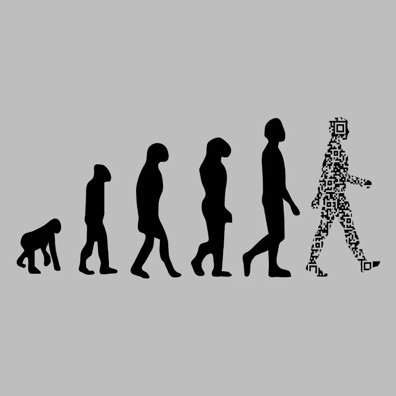 Evolution QR code - Humour pass sanitaire