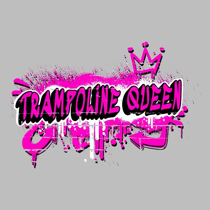 Trampoline Graffiti Queen