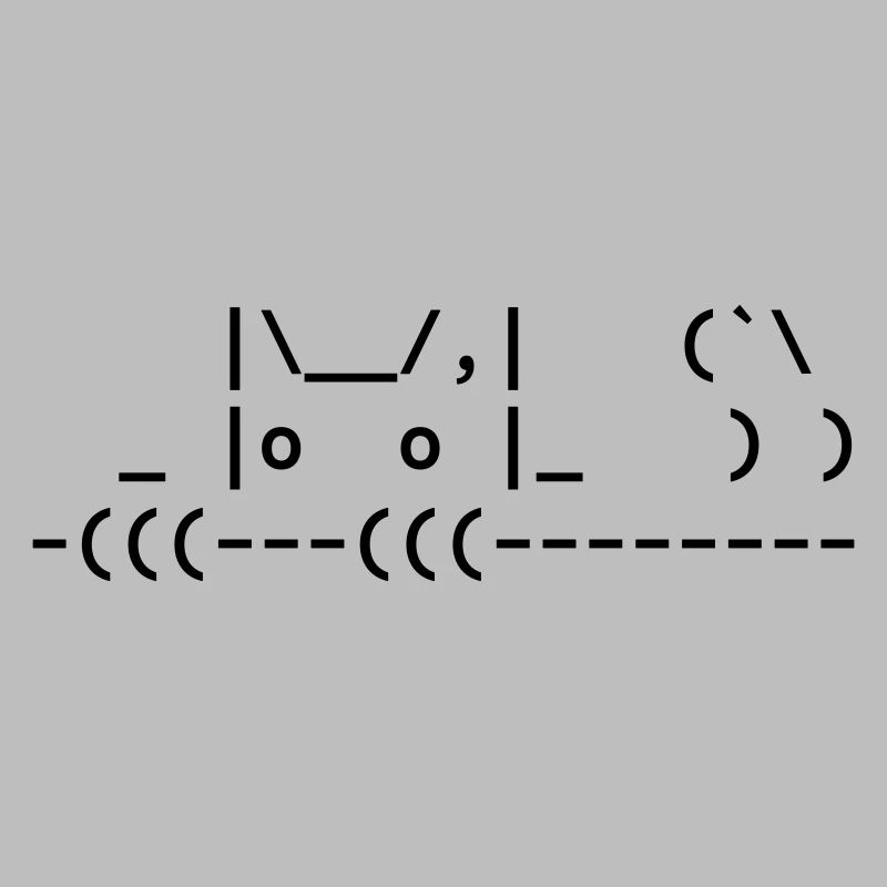 chat ascii mignon - chat ascii mignon