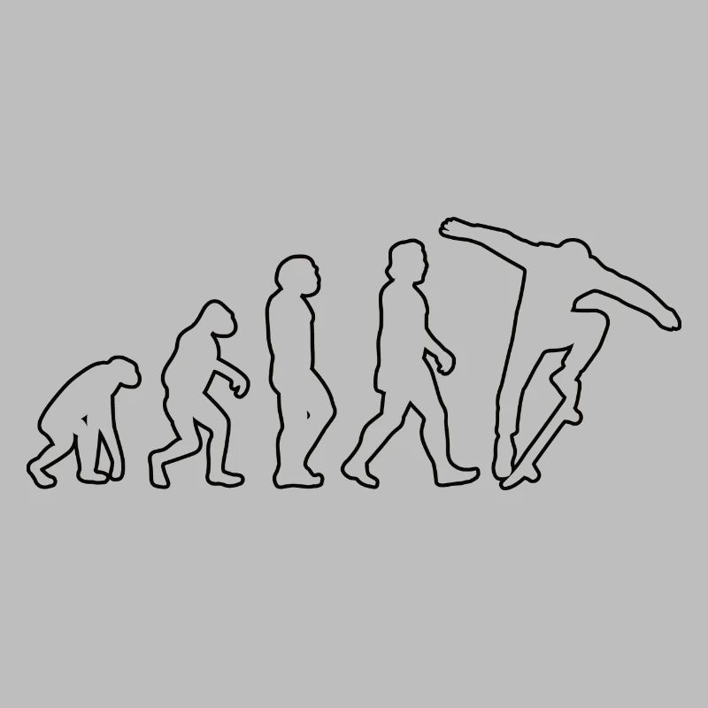 Skateboard Evolution Skateboarding Longboard Skate