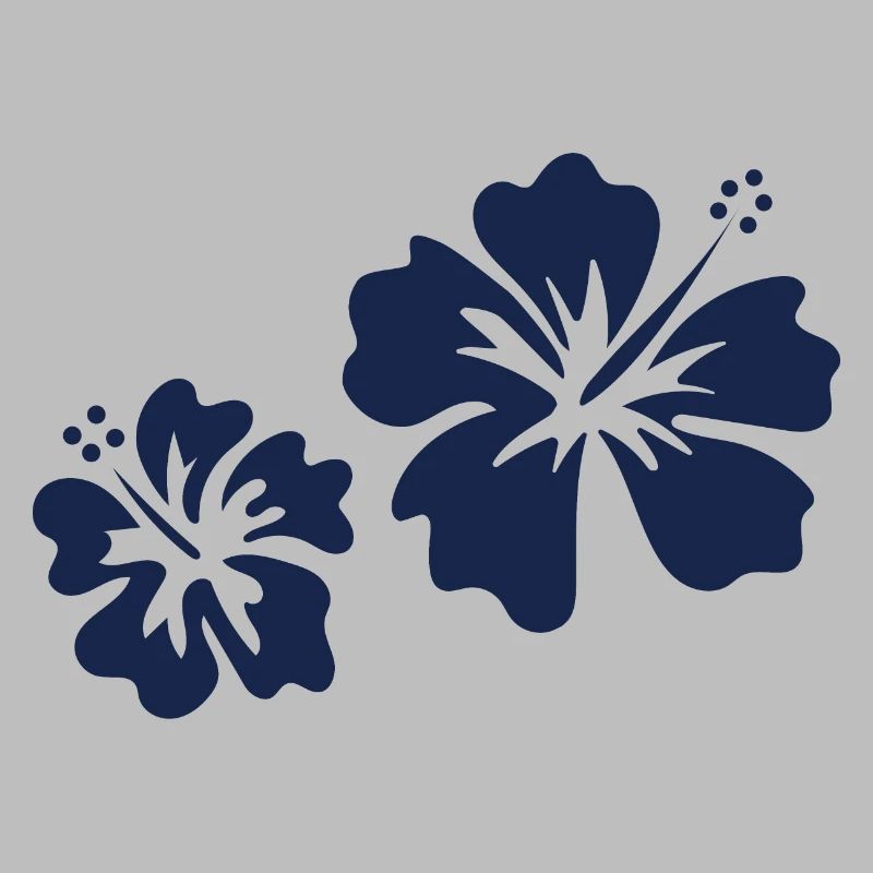 Blue hibiscus