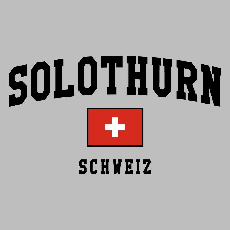 Solothurn Schweiz Flagge Design