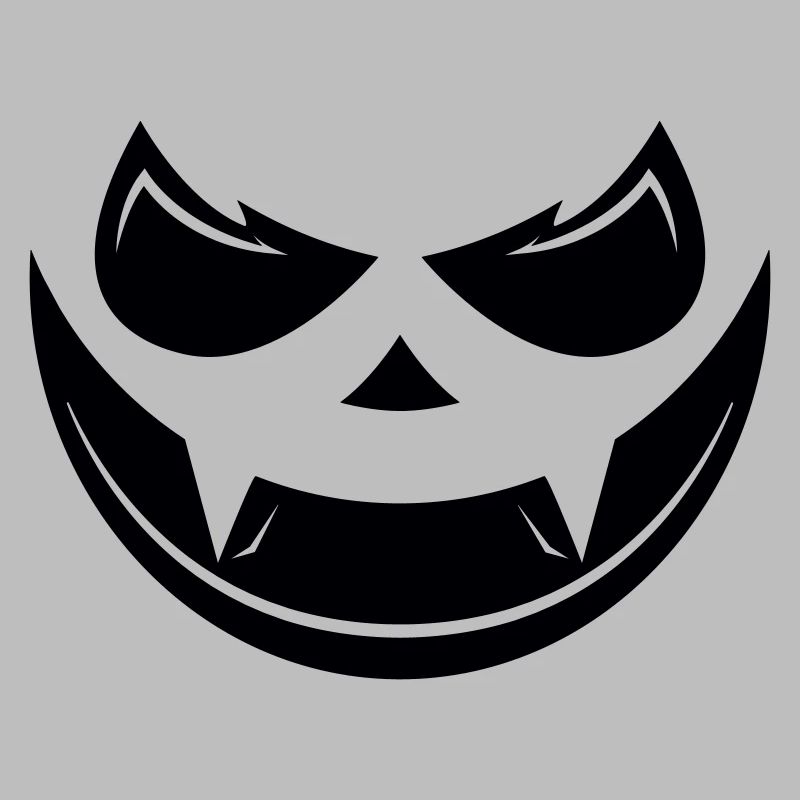Halloween pumpkin face
