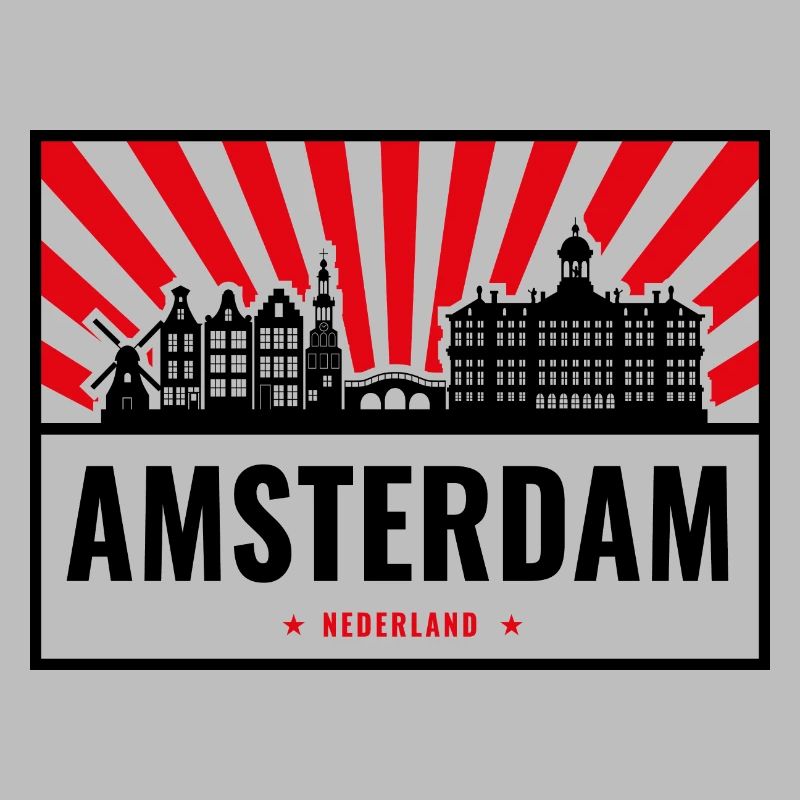Amsterdam Skyline Netherlands Design