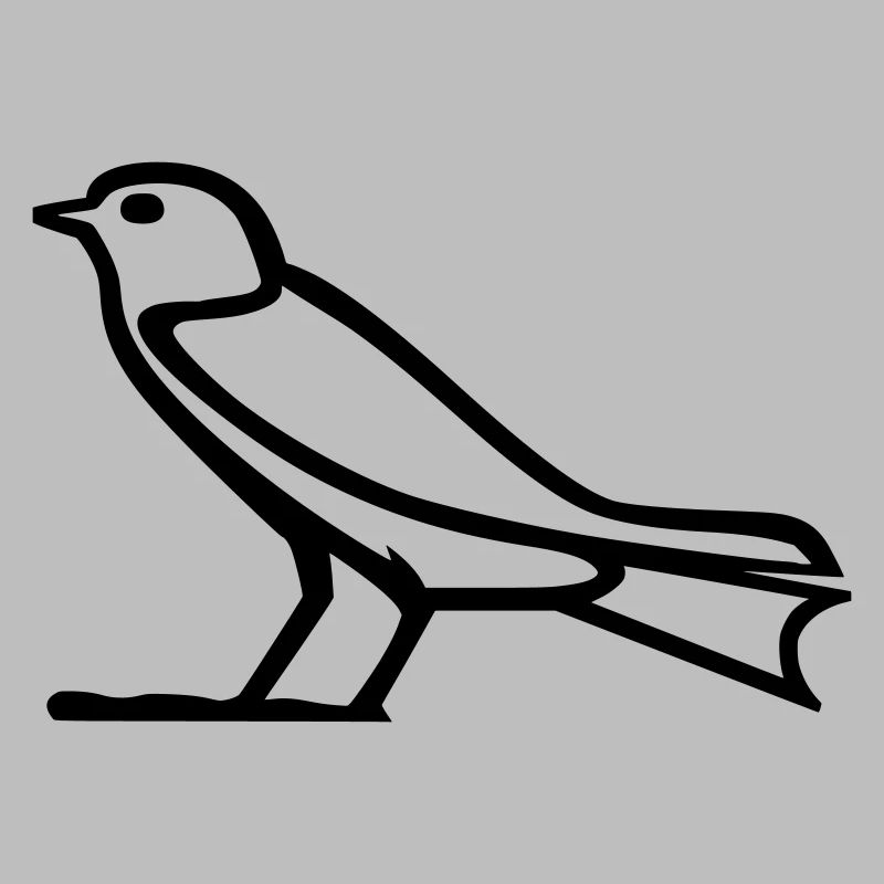 Vogel-Hieroglyphe