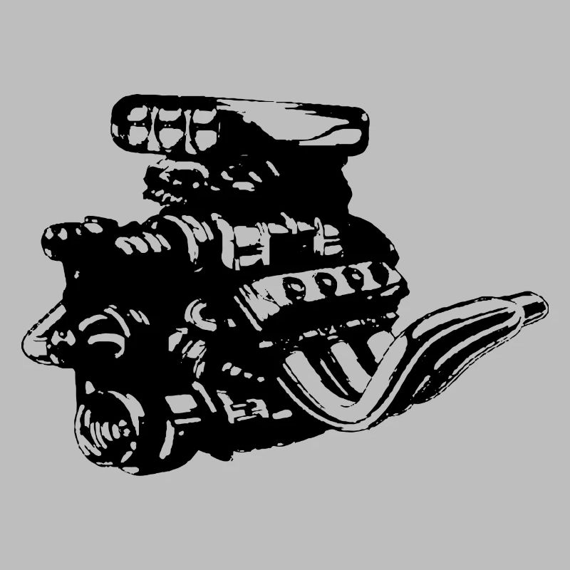 V8 engine