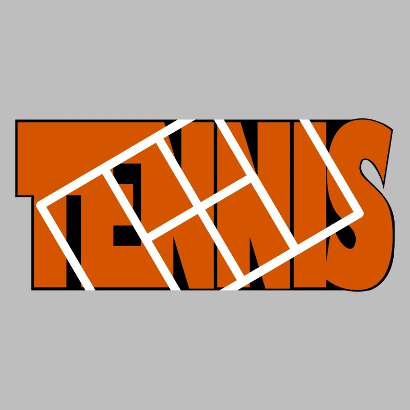 Tennis Orange Frame Dynamisches Raster