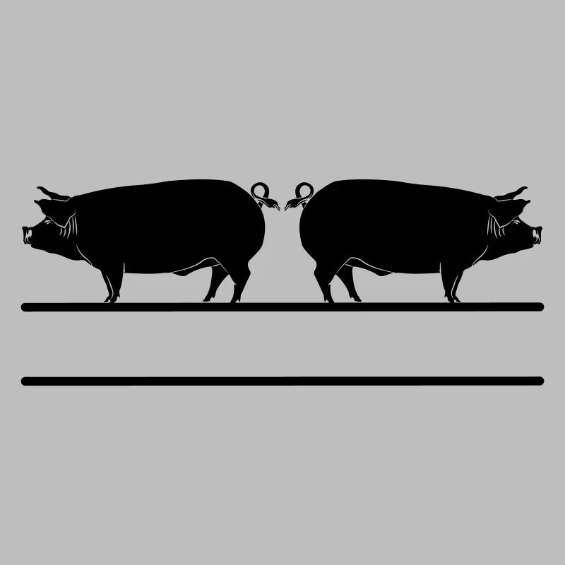 Text bar transparent pigs logo