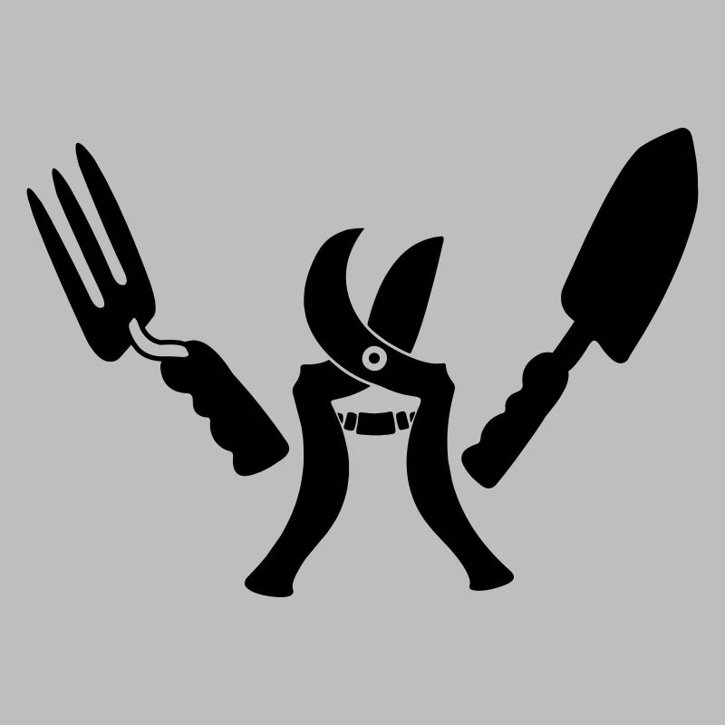 Gartengärtner bereit