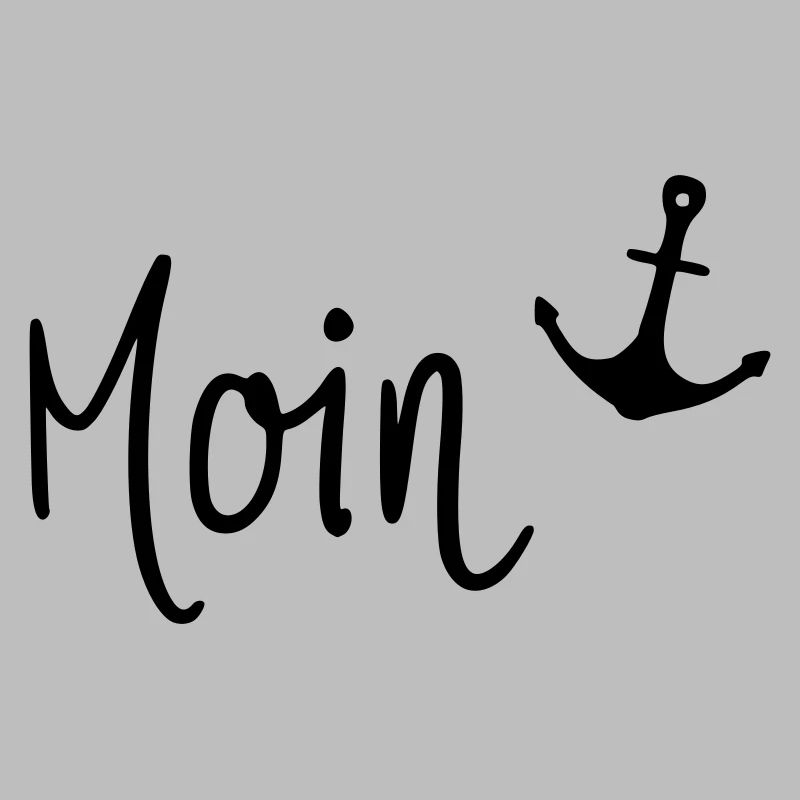 Moin mit Anker
