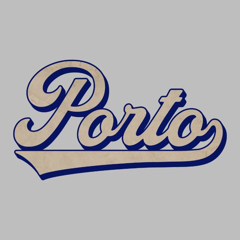 Porto Script Vintage Style
