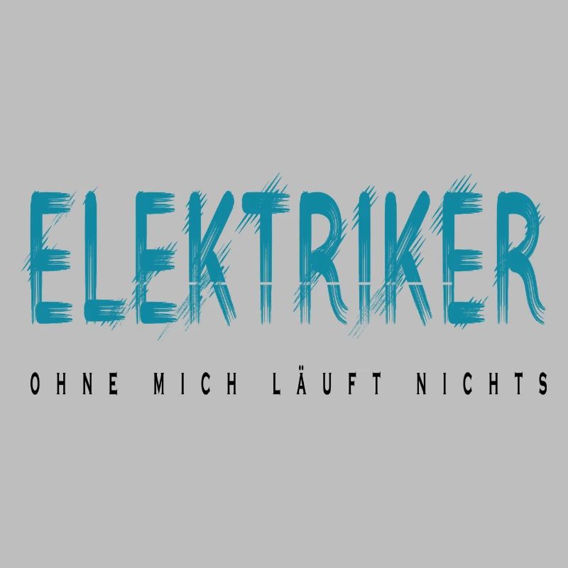 Elektriker Handwerker Design