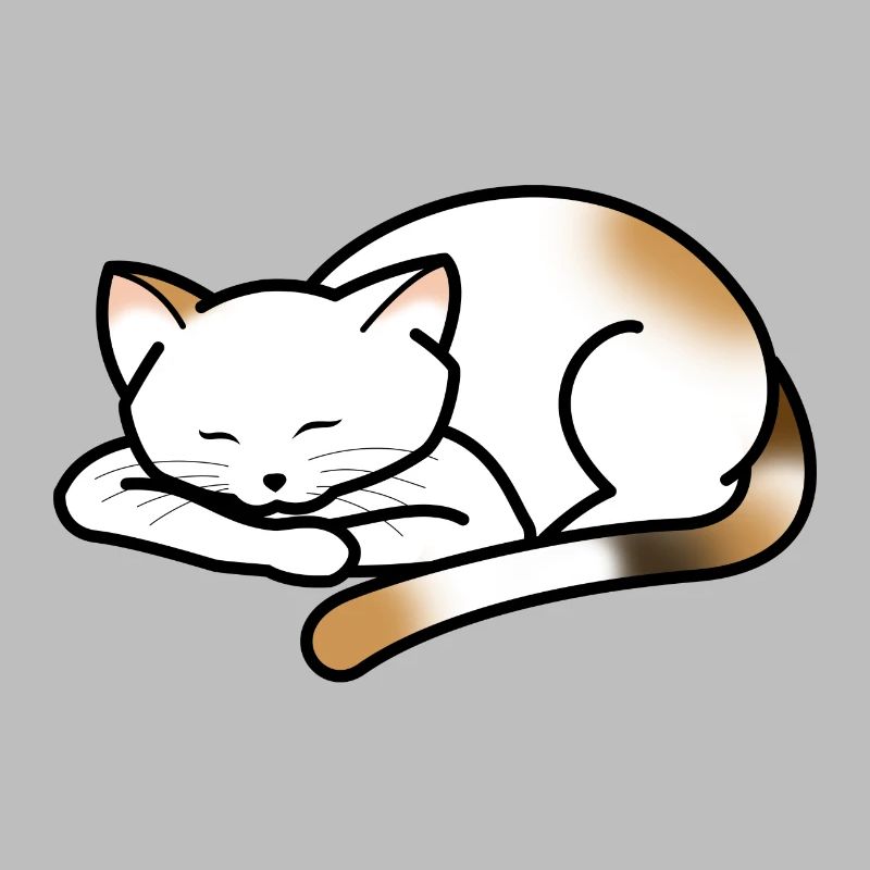 Little cat napping