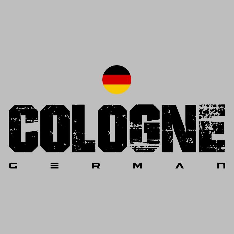 German Flag Crest Circle