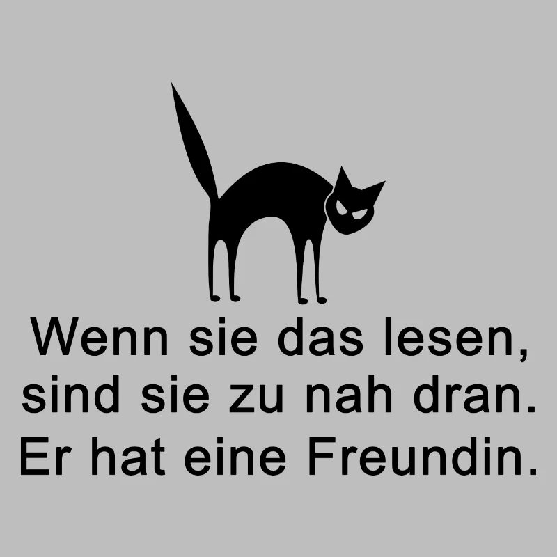 Wenn sie das lesen, sind sie zu nah dran. Er hat