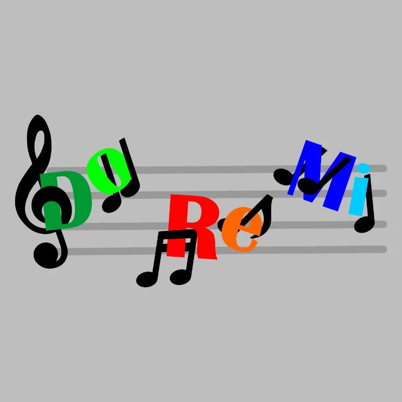 Do re mi scale color