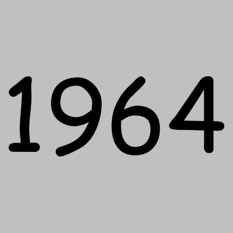Personalize 1964 60th Birthday Template