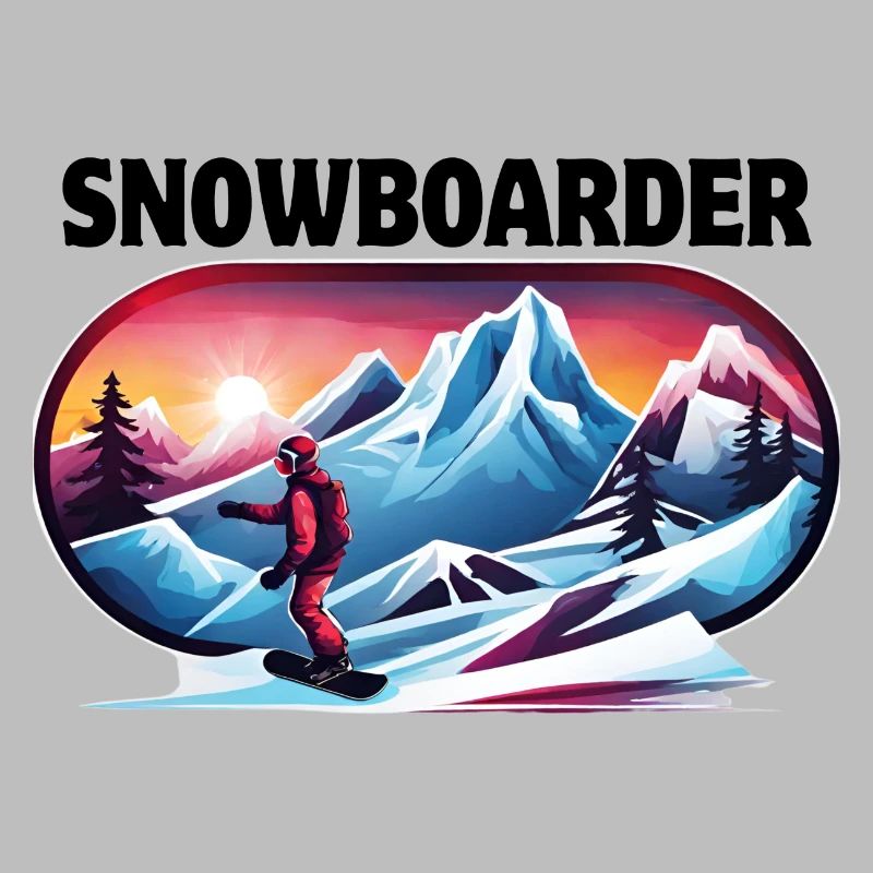 ski, snowboard, station de ski, snowboarder