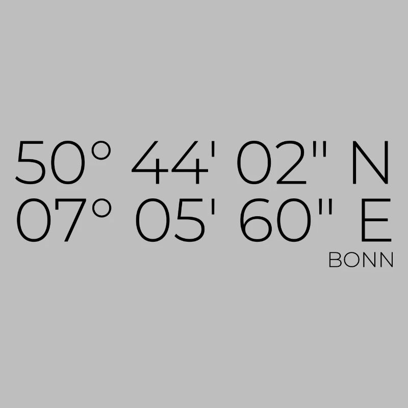 Coordinates Bonn