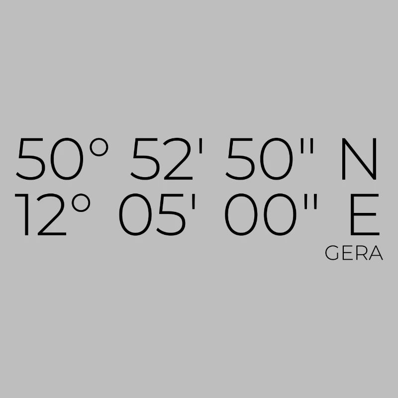 Coordinates Gera