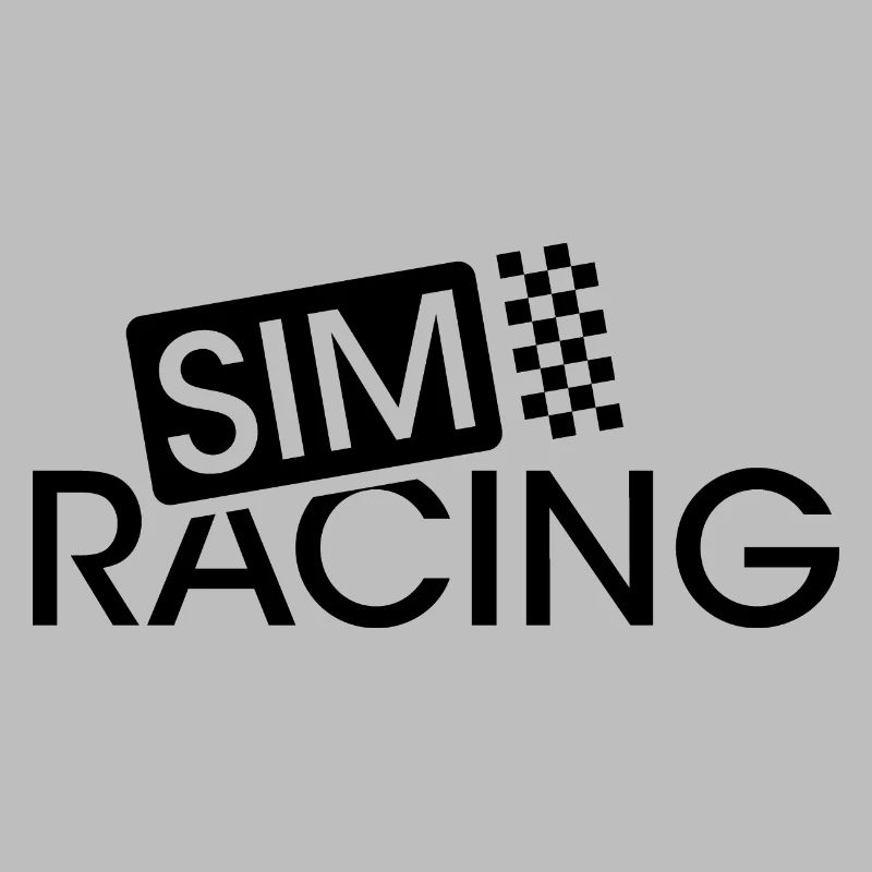 Voiture de course Simracing Driver Logo Sim Racer