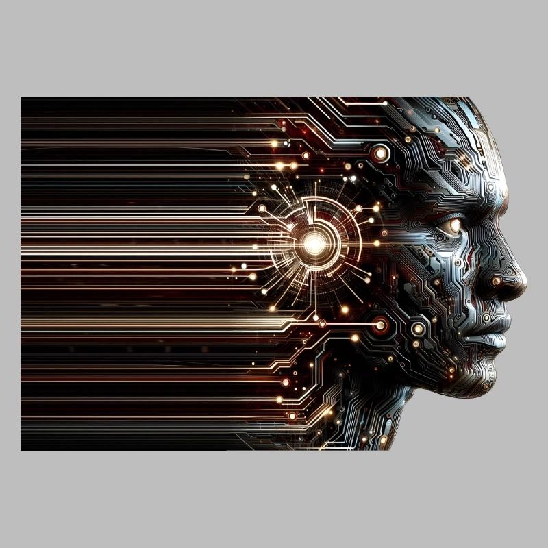 Digital Ghost Cyborg Design