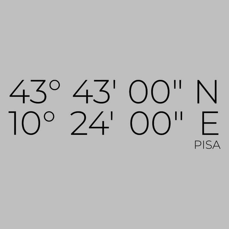 Coordinates: Pisa, Italy