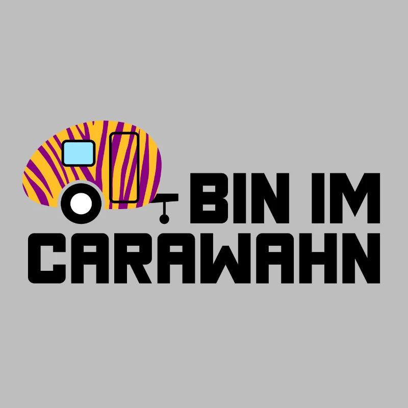 Caravan Caravan Zebra Pattern Fan Madness Camper