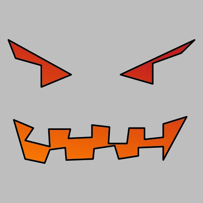 Visage de citrouille