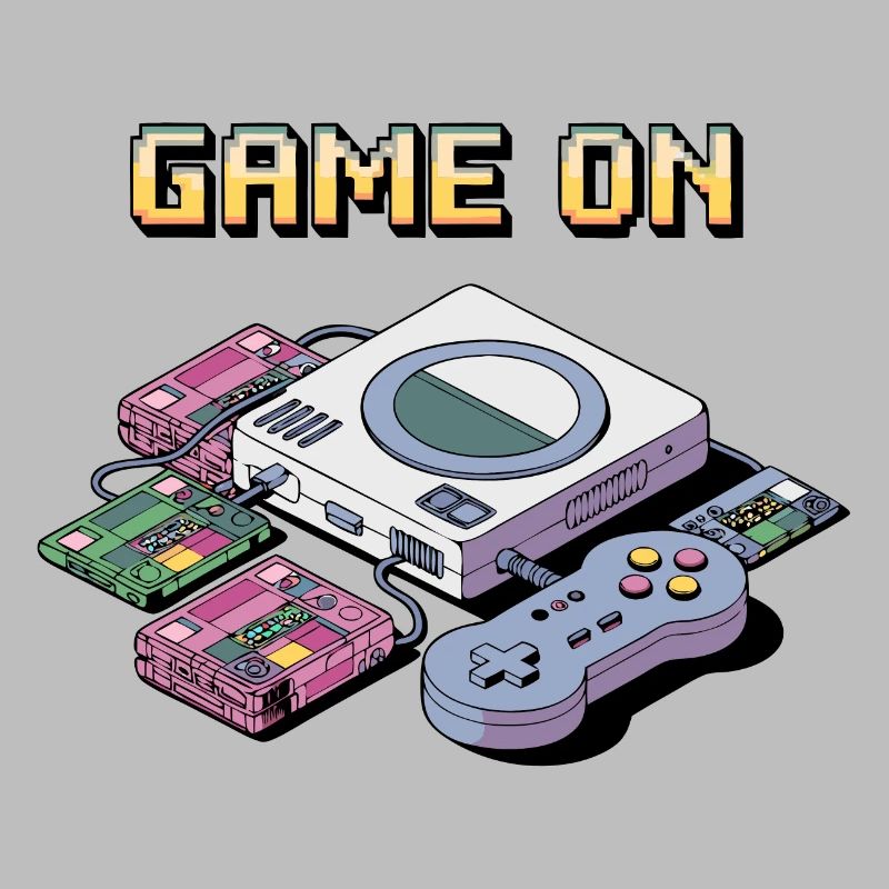 Retro Gaming Console Design