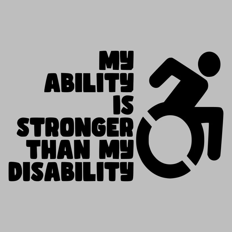 Ma force est plus grande que mon handicap #