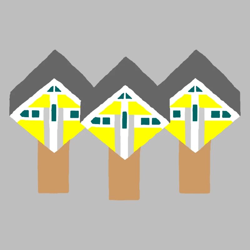 Cube houses