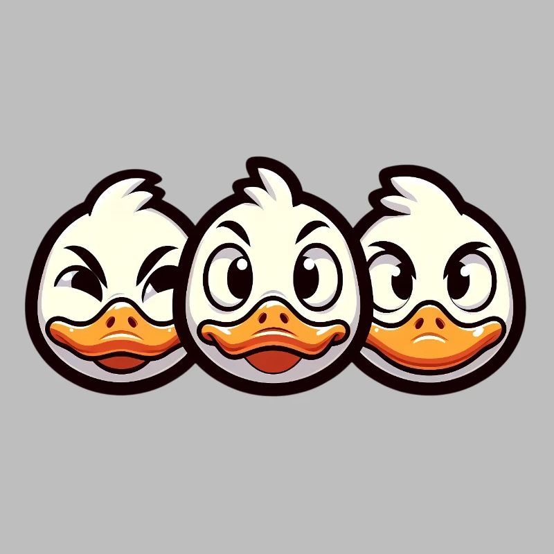 Chick Express Cartoon Design