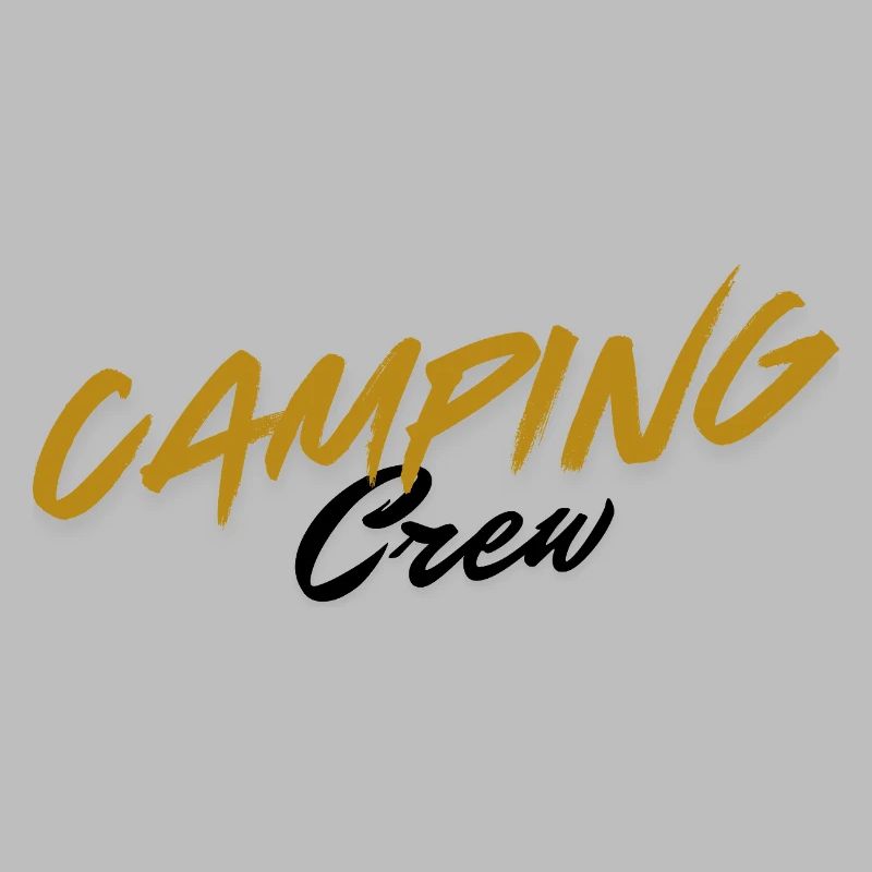 Conception de camping aventureux avec des motifs naturels