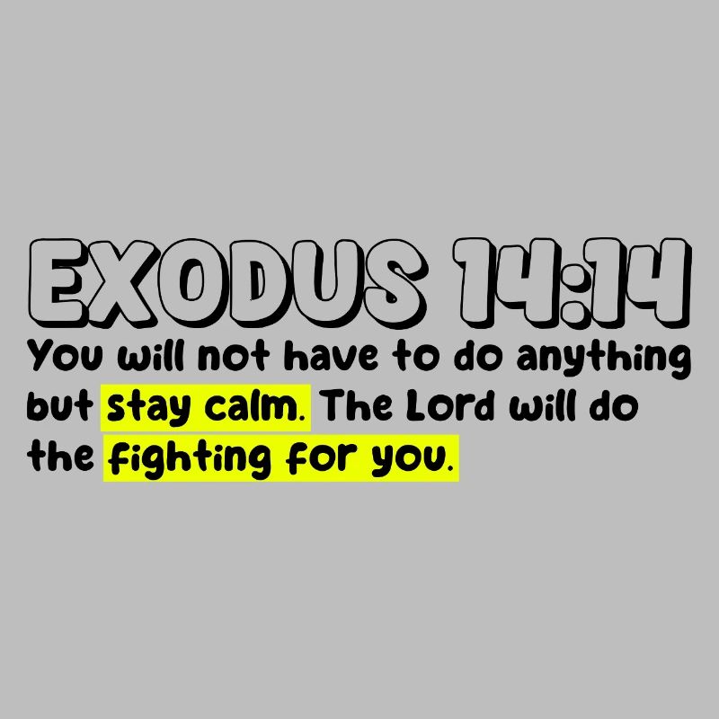 Exode 14:14 | Citation de la Bible