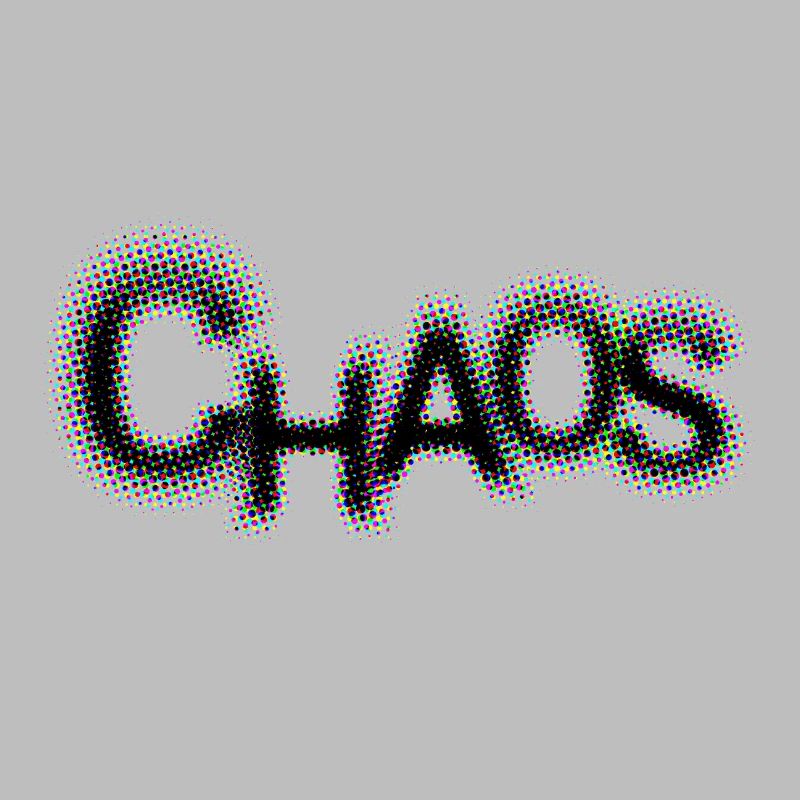 Lettrage néon groovy de Chad