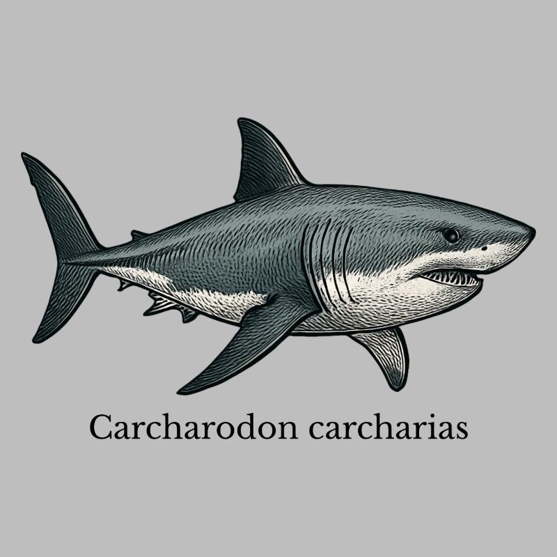 Carcharodon carcharias great white shark