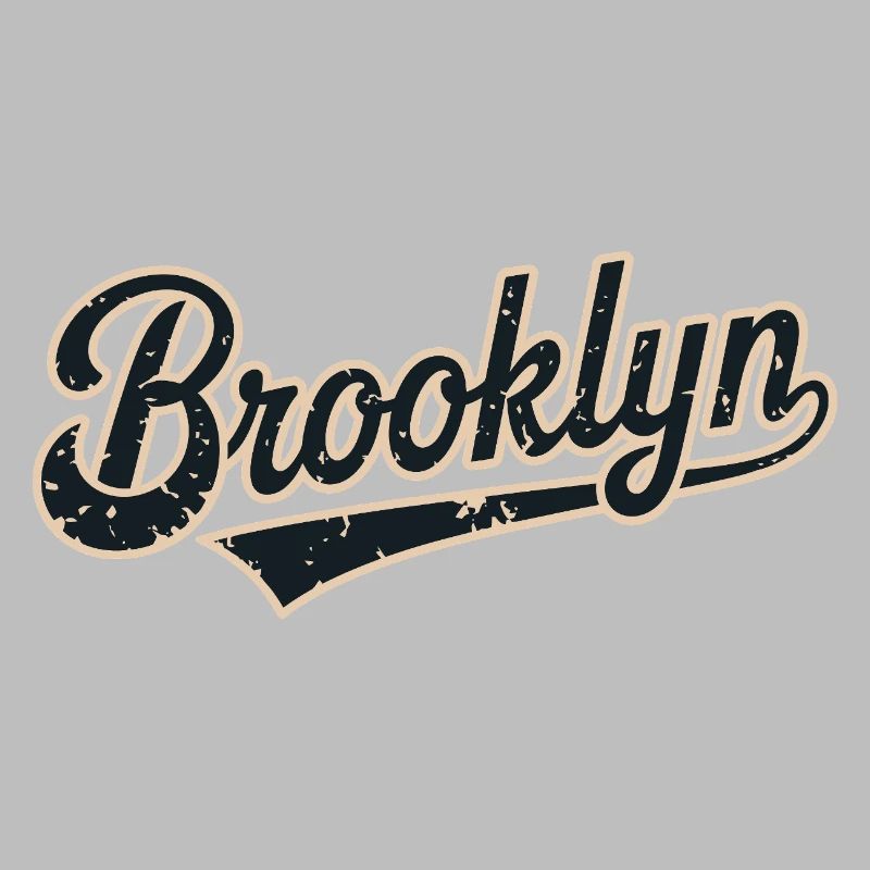 Brooklyn Vintage Script Logo
