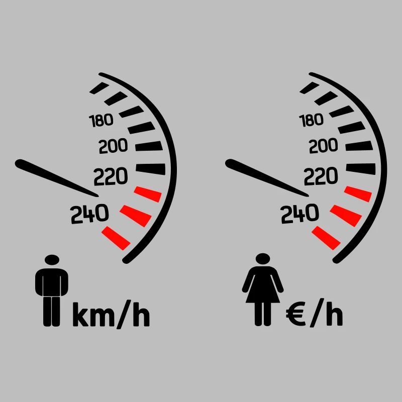 compteur de vitesse km/h et compteur de dépense 