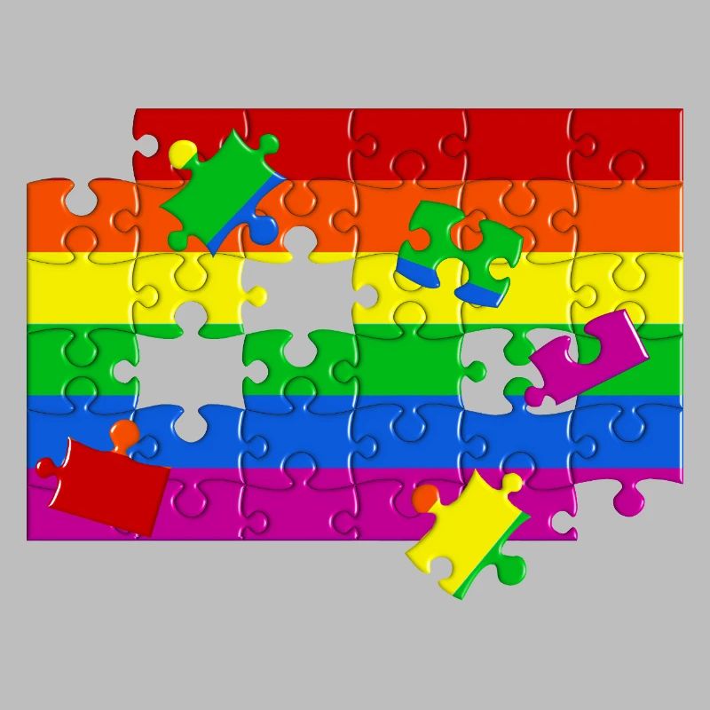 Puzzle drapeau LGTBQ+