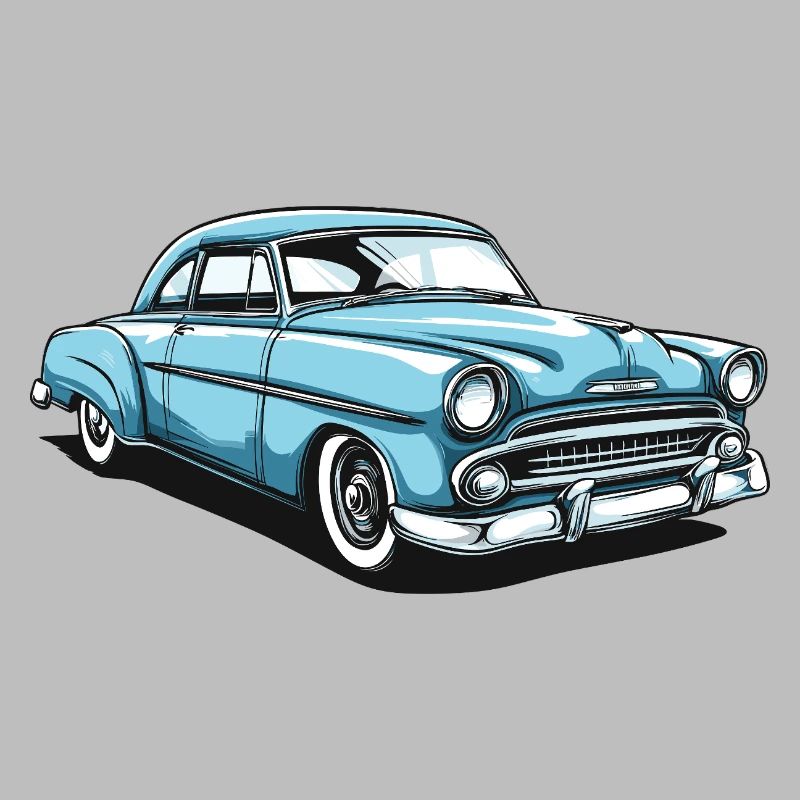 Nostalgisches Retro-Auto Design