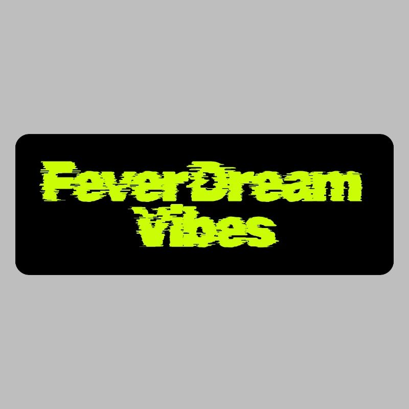 Fever Dream Vibes: Neon Lettering