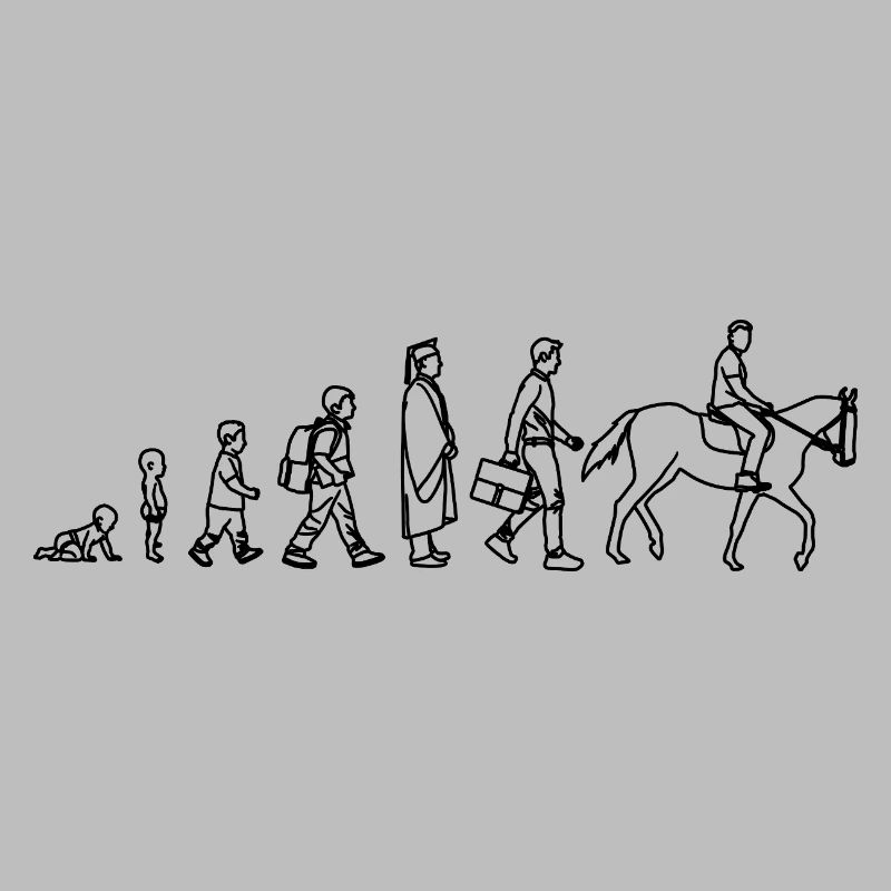 Evolution from child to rider