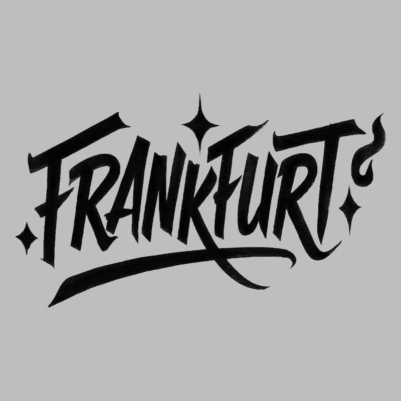 Frankfurt Graffiti Schriftzug