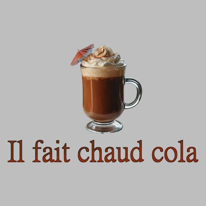 It's hot cola